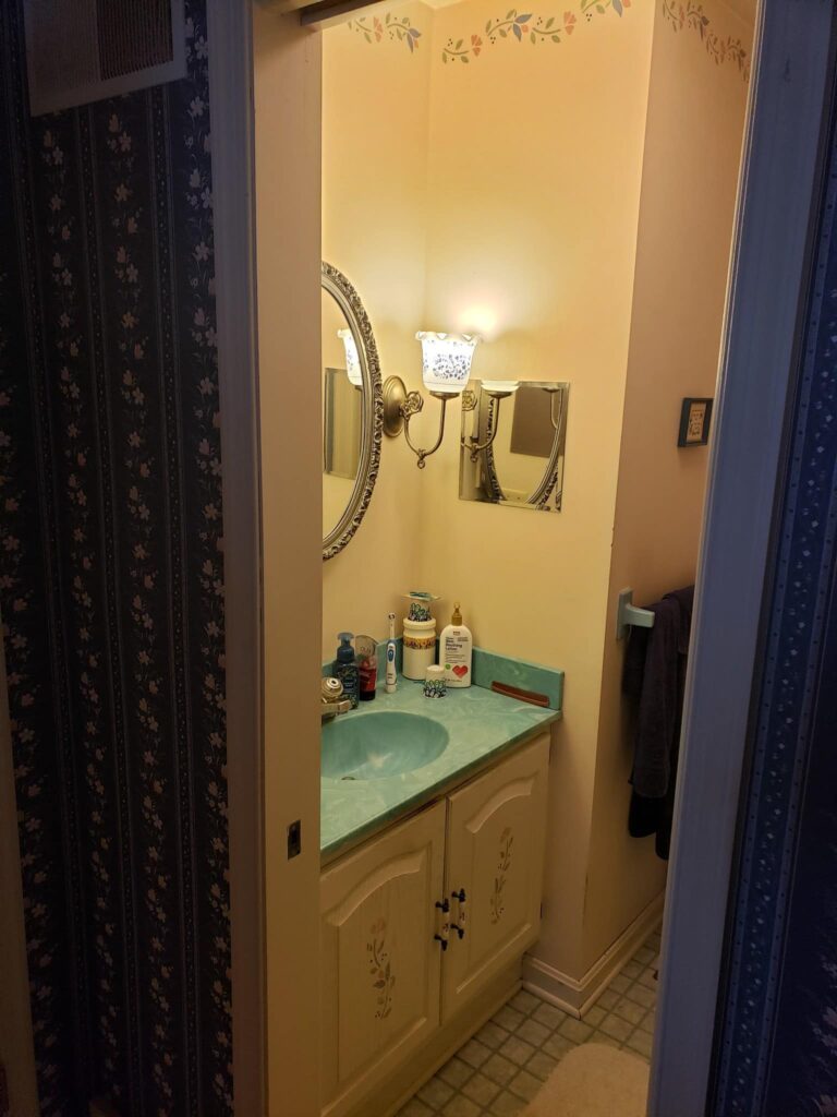 bathroom remodeling before