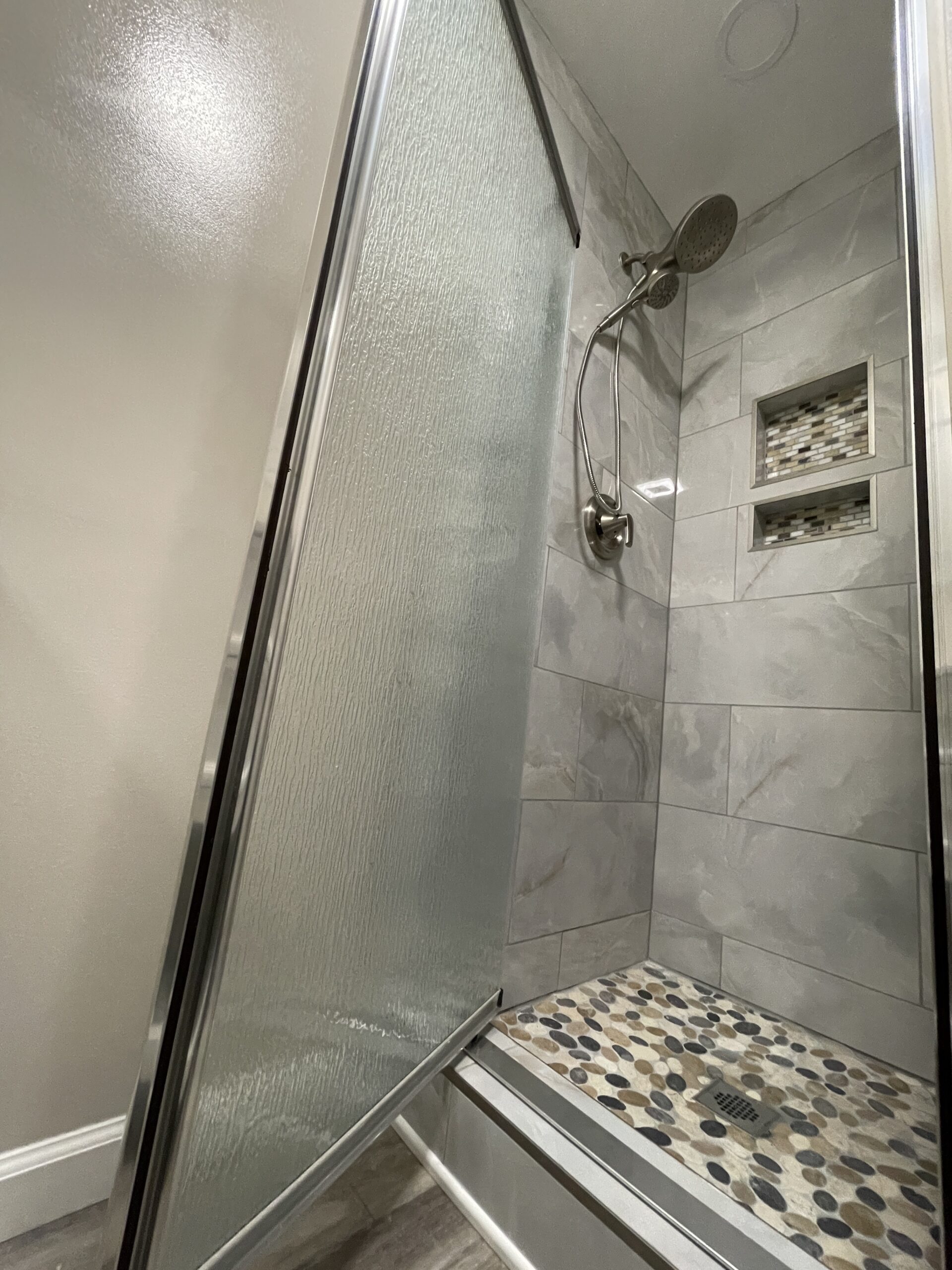 shower and bathroom remodel