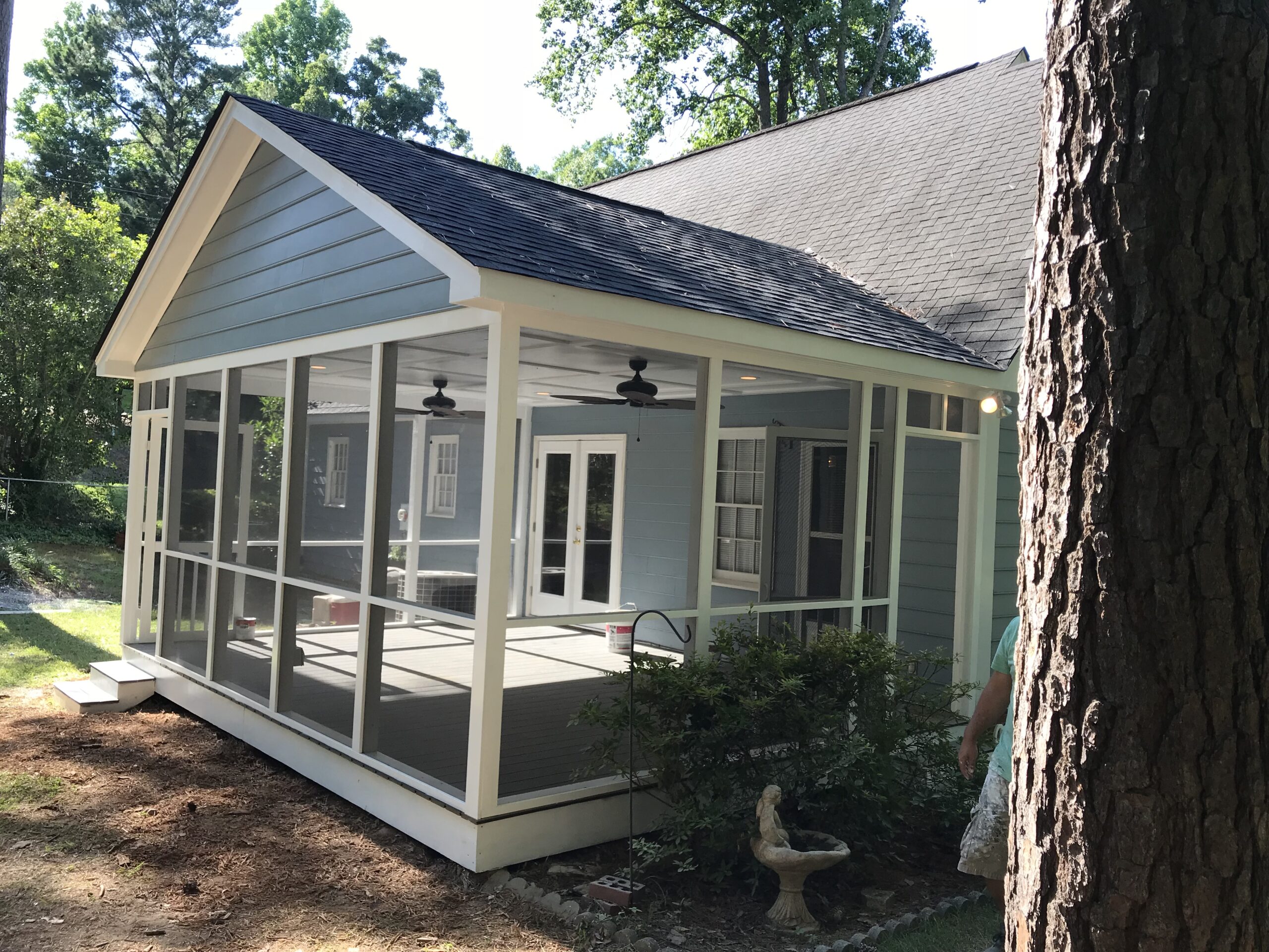 screened porch addition in pennsylvania